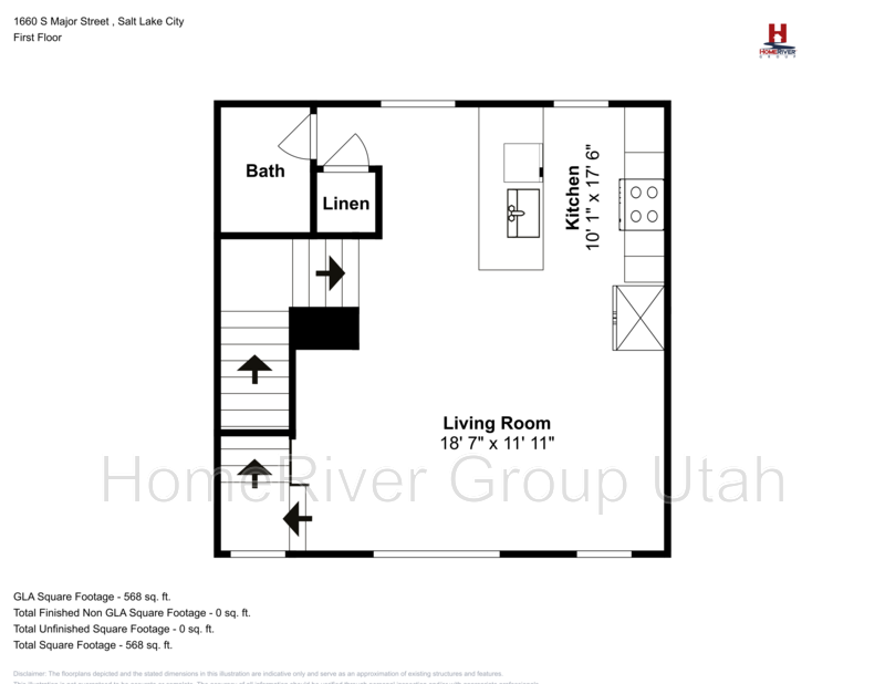 Modern 2 Bed, 2.5 Bath Townhome property image